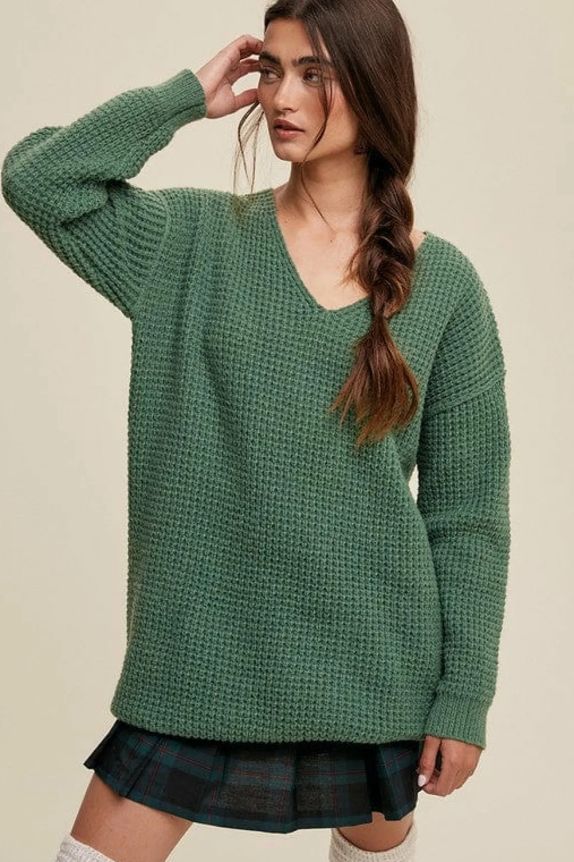 slouchy_vneck_ribbed_knit_4.webp Slouchy V-neck Ribbed Knit Sweater *Online Only*