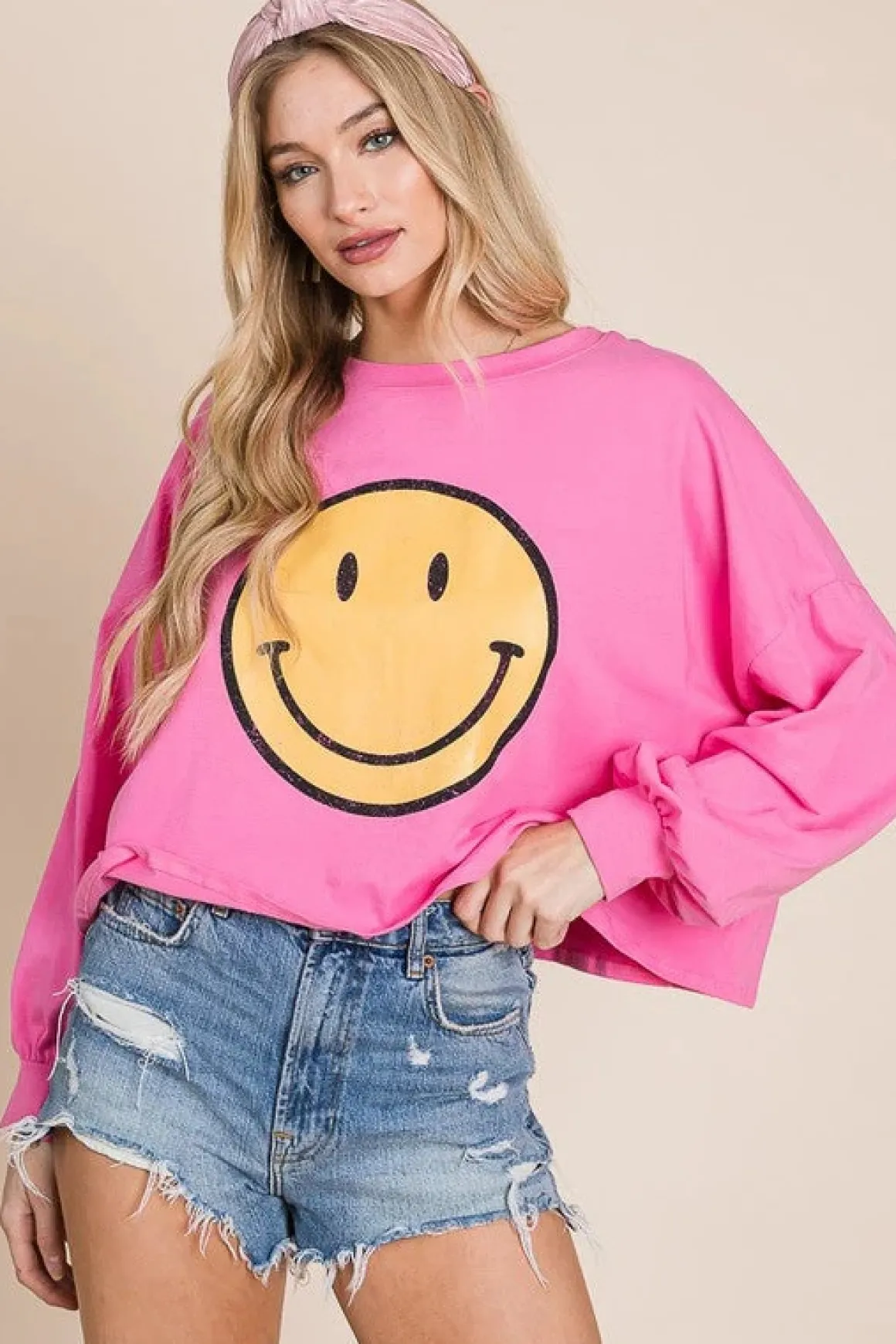 smiley_face_long_sleeve_c_14.webp SMILEY FACE LONG SLEEVE CROP TOP *Online Only*
