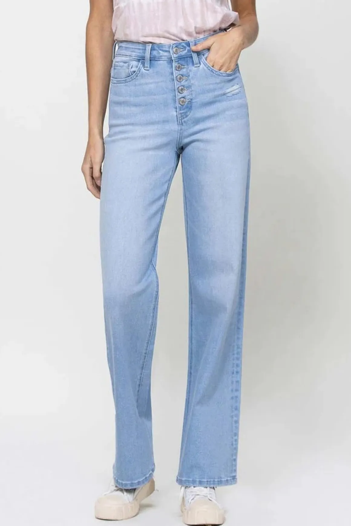 Stretch 90's Loose Leg Jeans *Online Only*