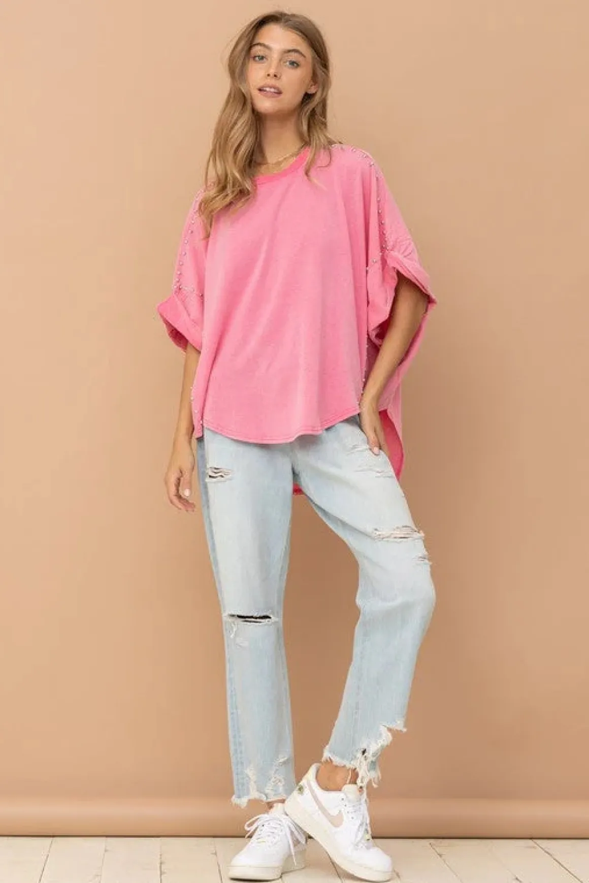 studded_oversized_high_lo_1.webp Studded Oversized High Low T Shirt *Online Only*