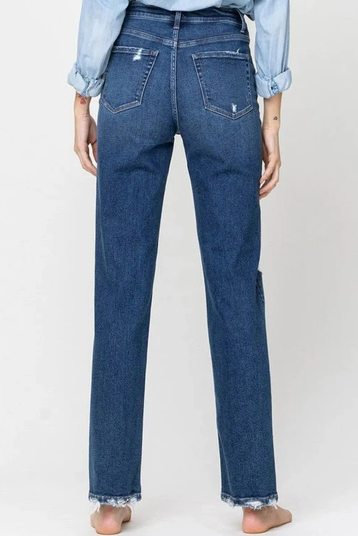 super_high_rise_straight__10.webp Super High Rise Straight Leg Jeans *Online Only*