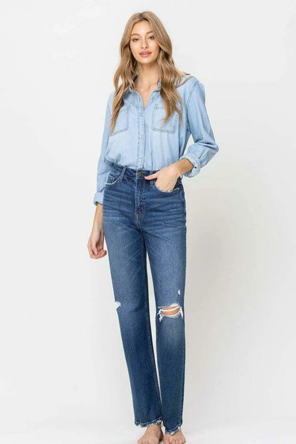 super_high_rise_straight__2.webp Super High Rise Straight Leg Jeans *Online Only*