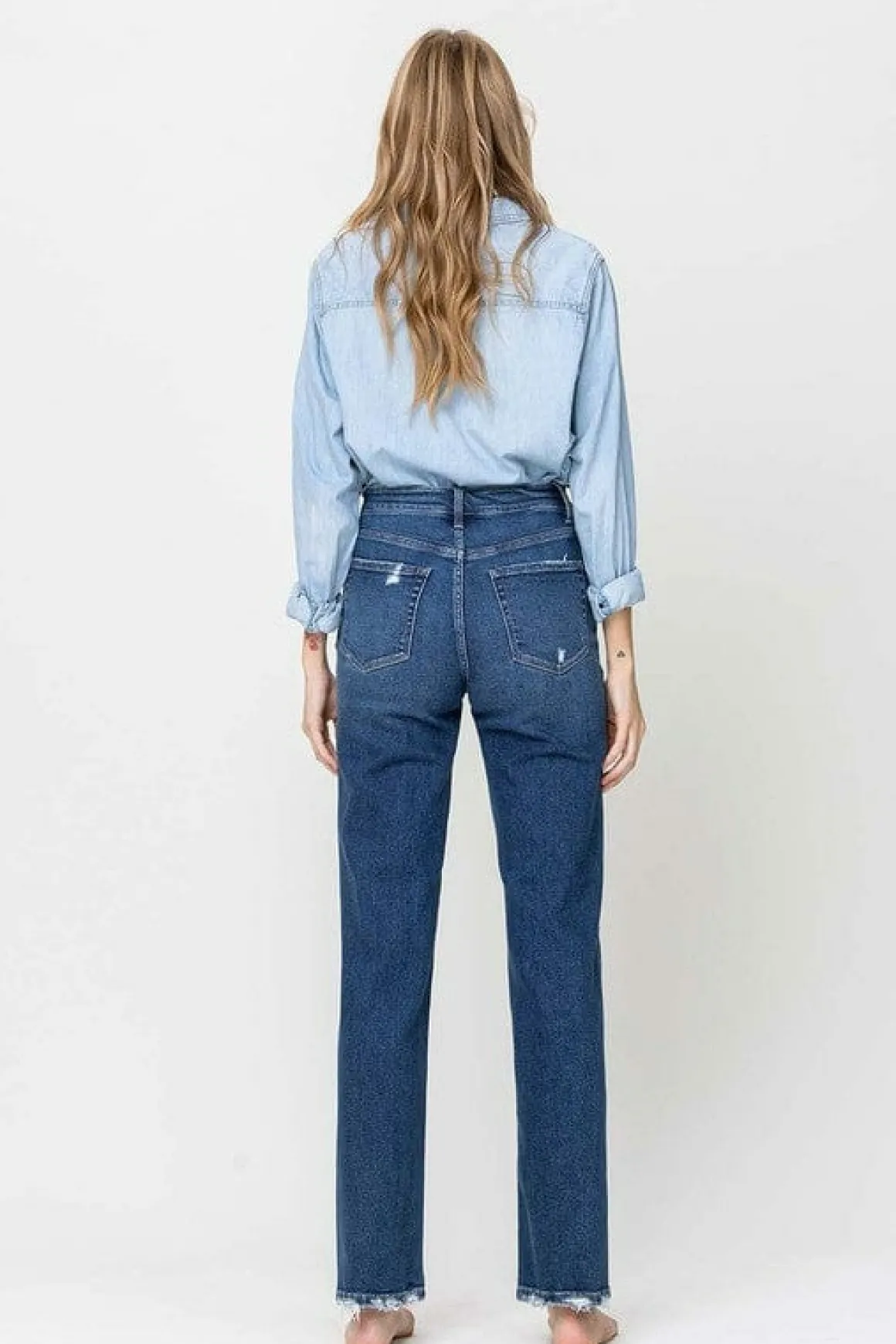 super_high_rise_straight__9.webp Super High Rise Straight Leg Jeans *Online Only*