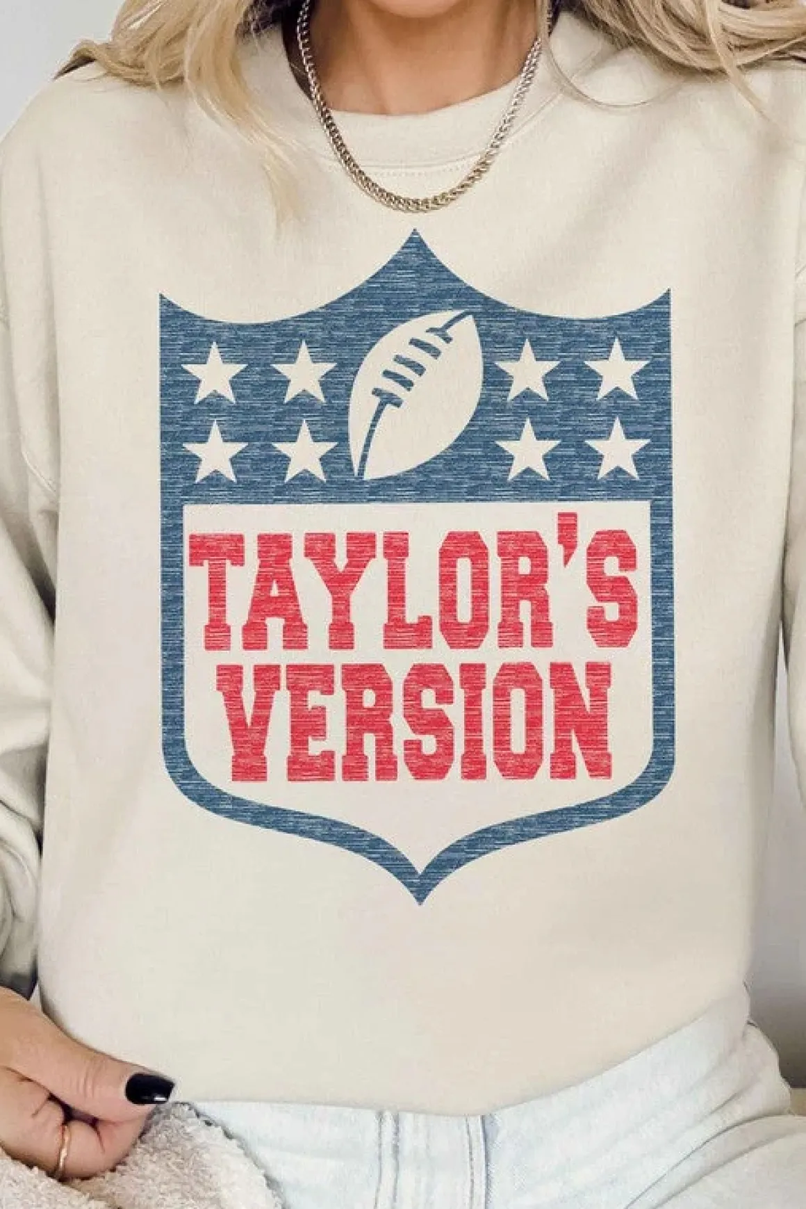 Taylors Version Football Sweatshirt *Online Only*