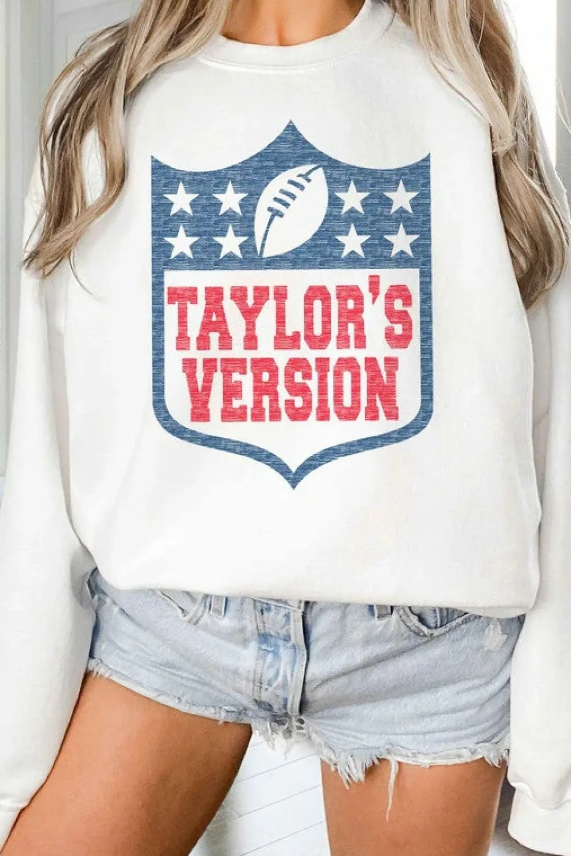 Taylors Version Football Sweatshirt *Online Only*