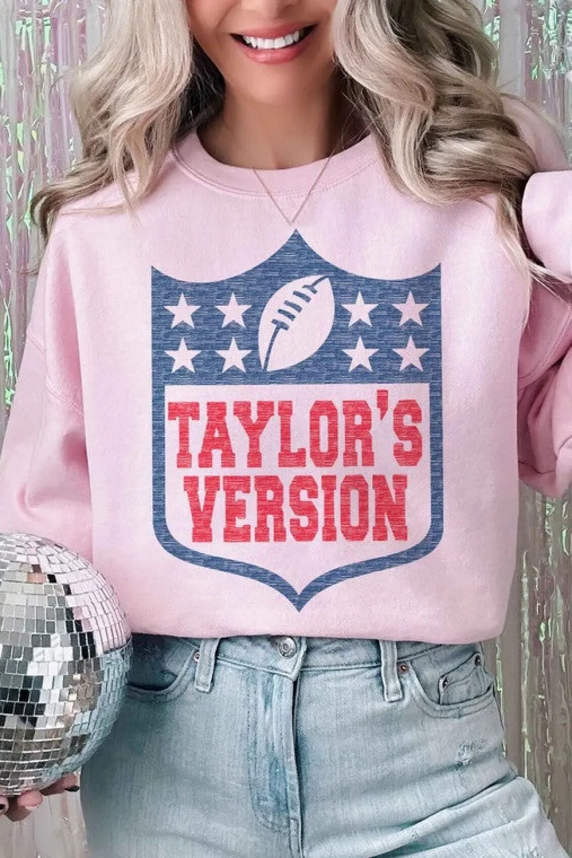 taylors_version_football__2.webp Taylors Version Football Sweatshirt *Online Only*