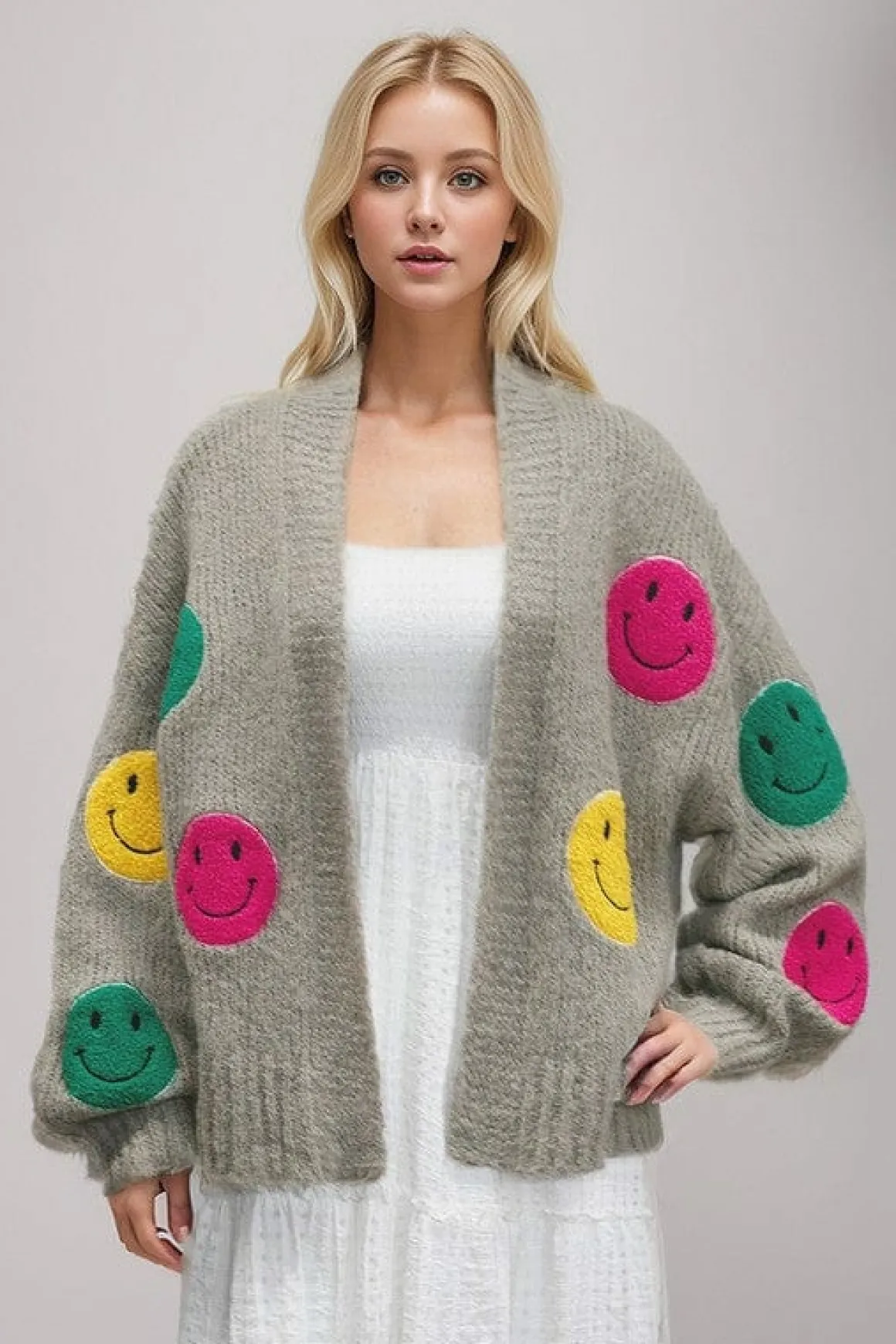the_fuzzy_smile_long_bell_14.webp The Fuzzy Smile Long Bell Sleeve Knit Cardigan