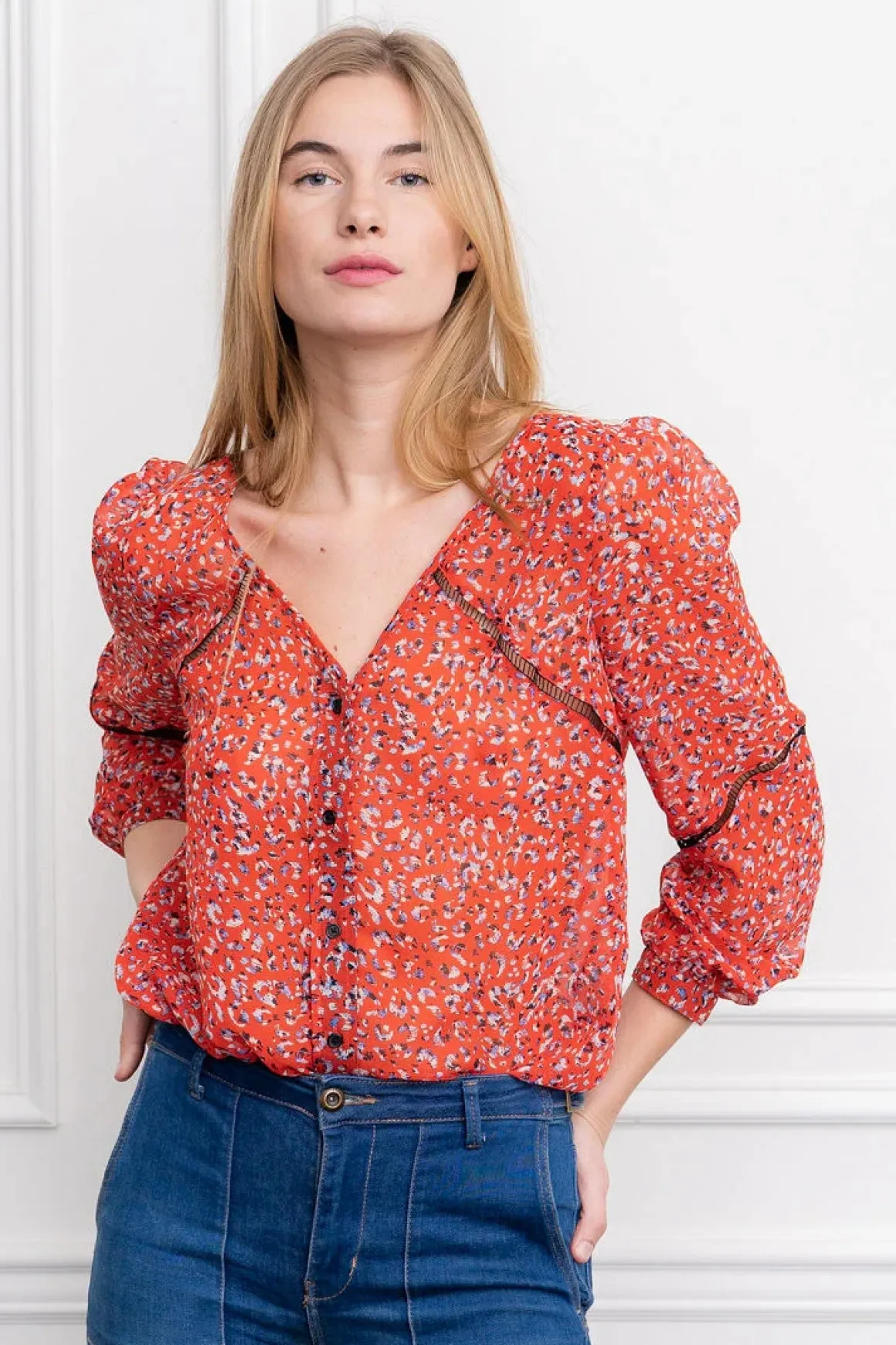 The Shirt Annie Peasant Blouse