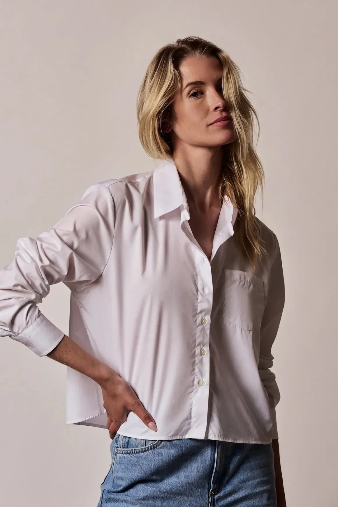 the_shirt_long_sleeve_box_3.webp The Shirt Long Sleeve Boxy Cropped Shirt