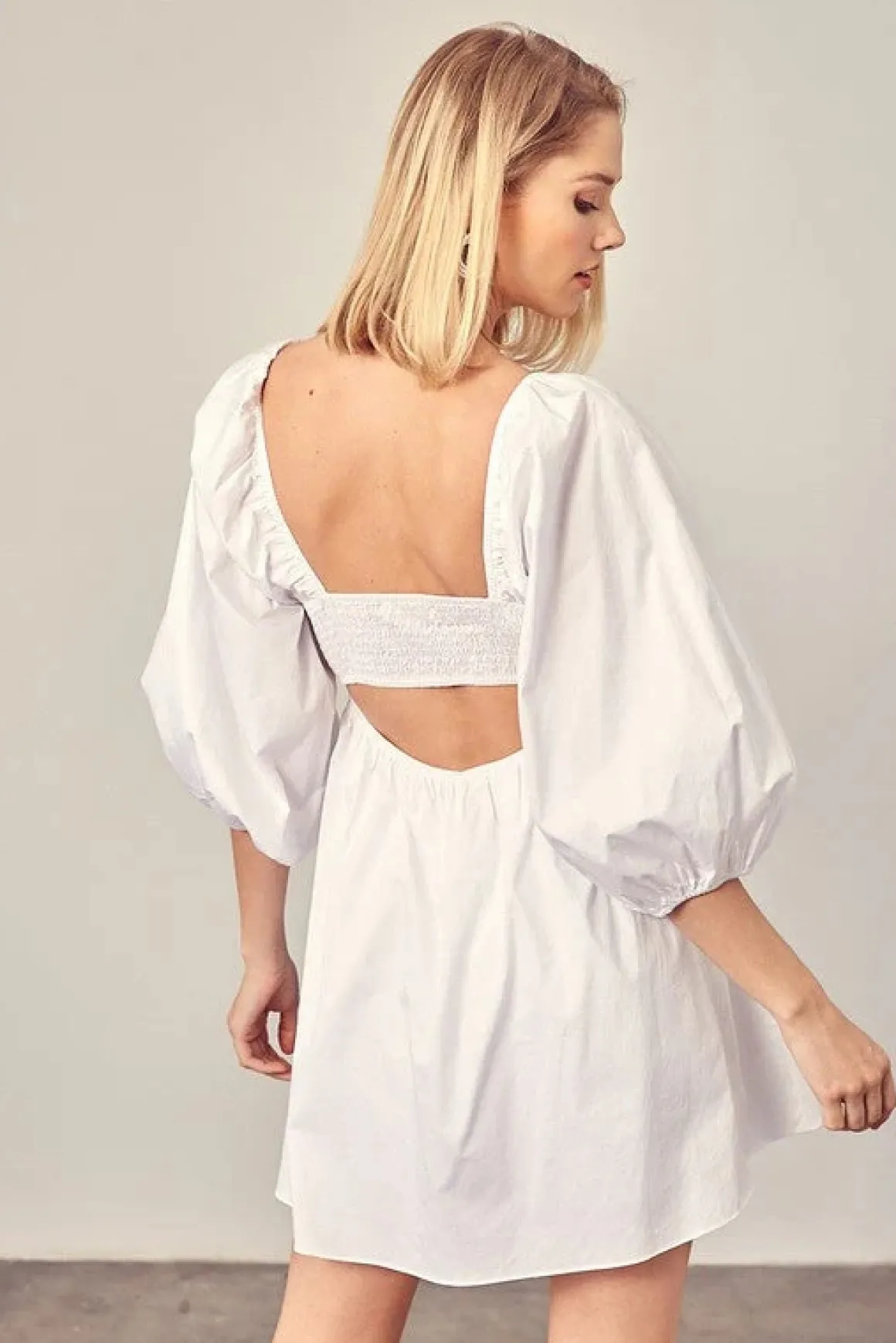 tie_front_puff_sleeve_rom_3.webp Tie Front Puff Sleeve Romper Dress *Online Only*