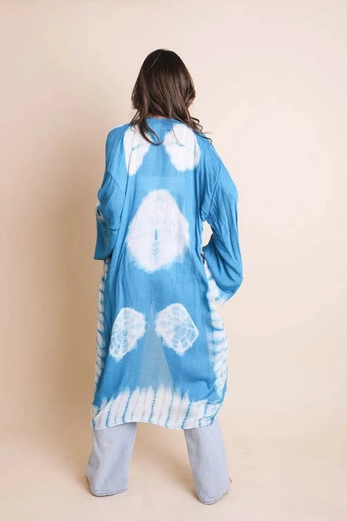 tiedye_longline_kimono_wi_11.webp Tie-Dye Longline Kimono with Full Sleeves *Online Only*