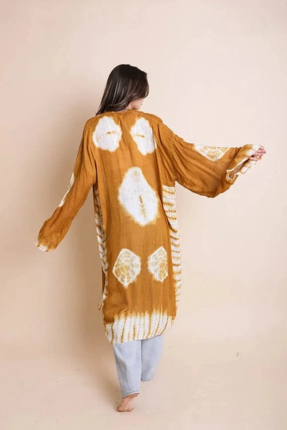 tiedye_longline_kimono_wi_13.webp Tie-Dye Longline Kimono with Full Sleeves *Online Only*