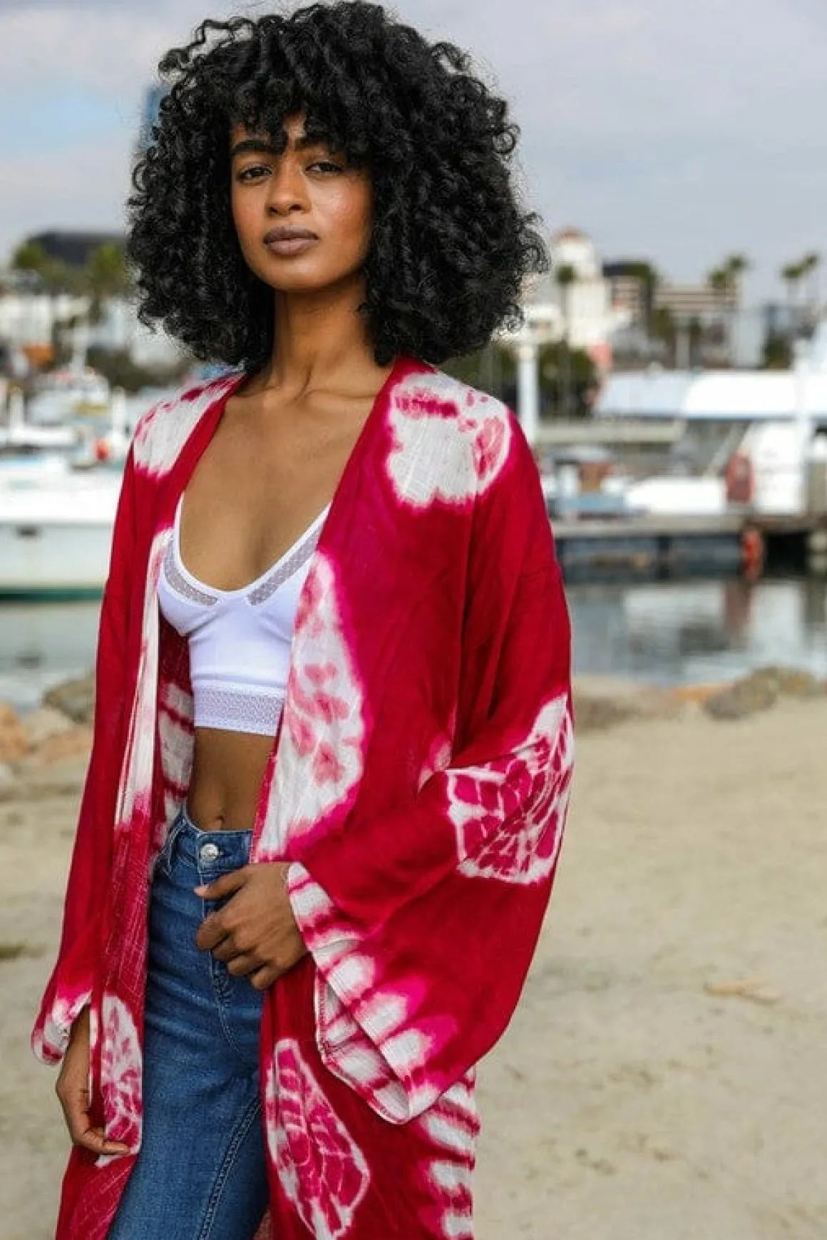 tiedye_longline_kimono_wi_9.webp Tie-Dye Longline Kimono with Full Sleeves *Online Only*