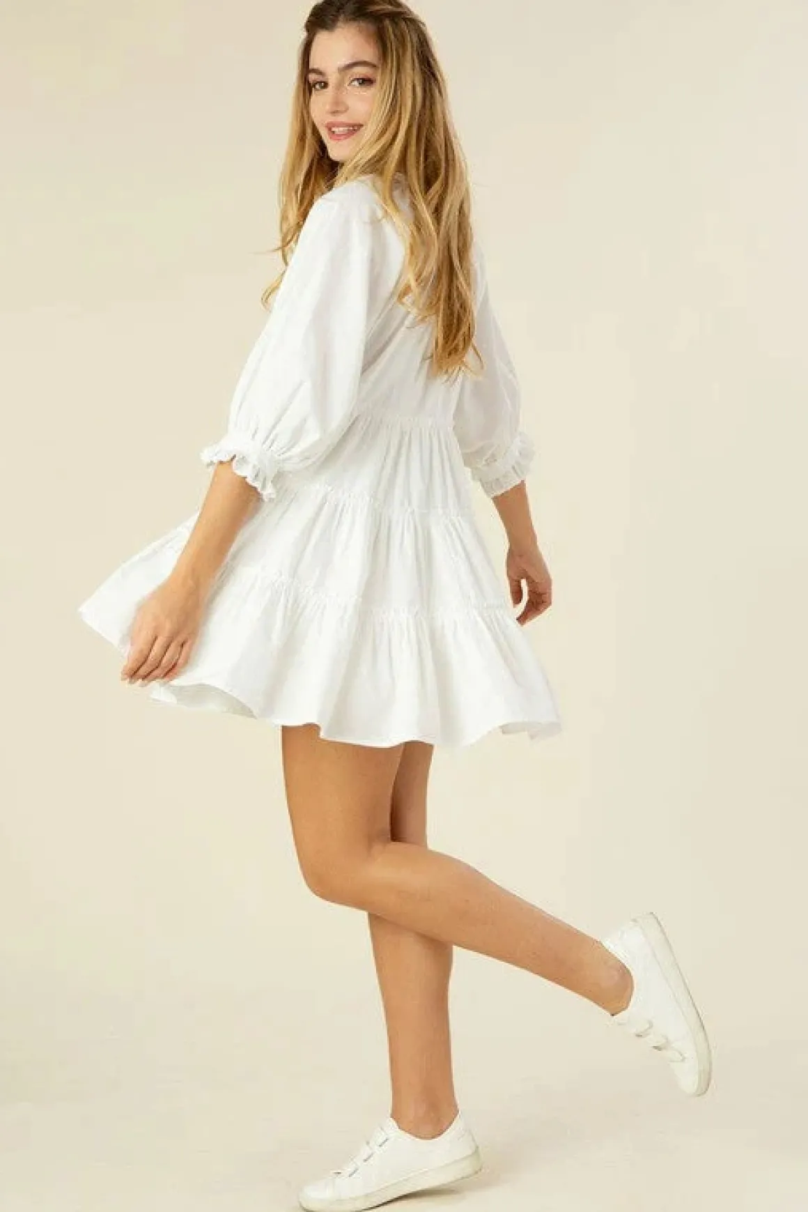 tiered_mini_dress_with_ta_15.webp Tiered mini dress with tassel *Online Only*
