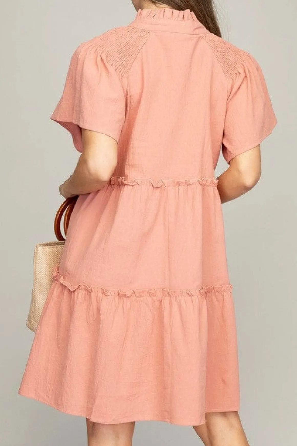 tiered_mini_dress_with_ti_3.webp Tiered mini dress with tie *Online Only*