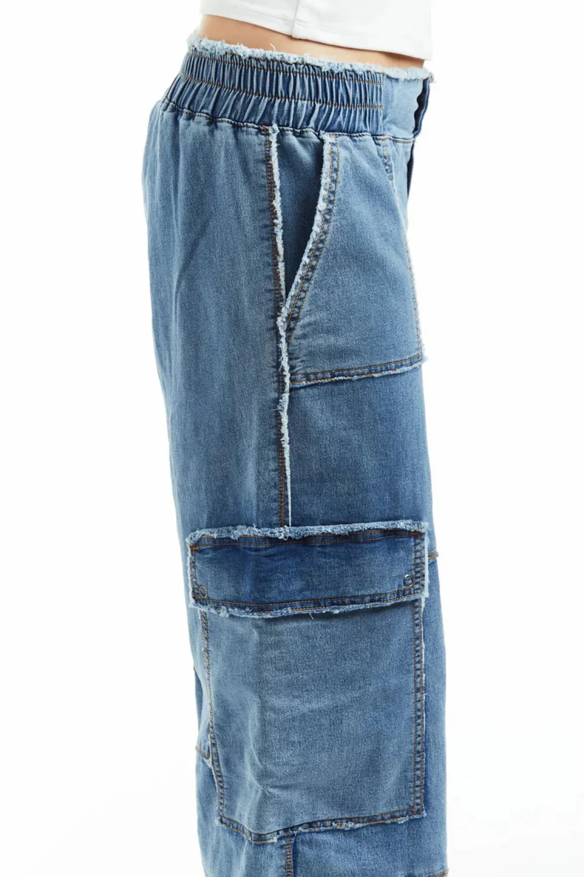 tractr_mid_rise_cargo_lou_4.webp Tractr Mid Rise Cargo Lounge Pants