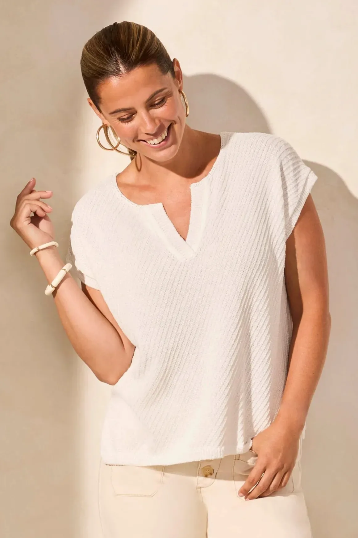 Tribal Slit Sweater