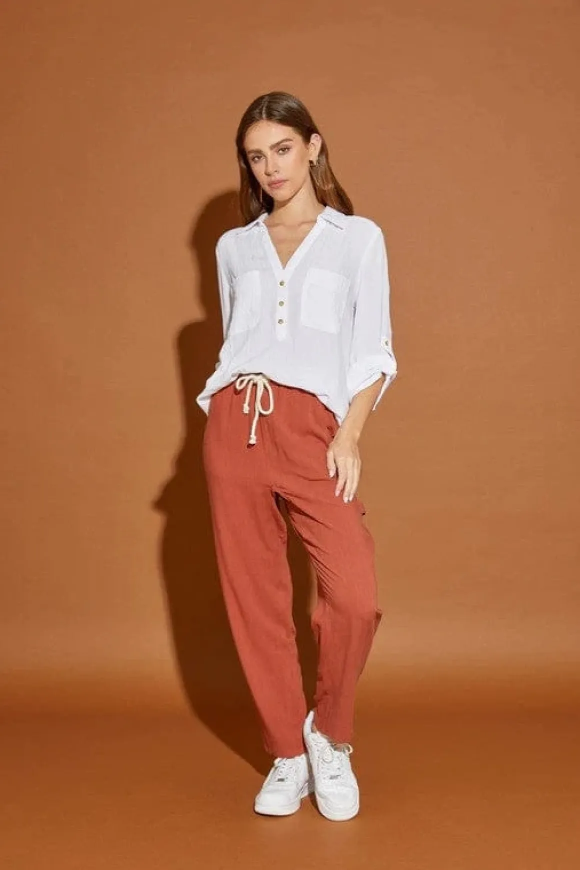 v_neck_button_down_henley_4.webp V Neck Button Down Henley Shirt *Online Only*