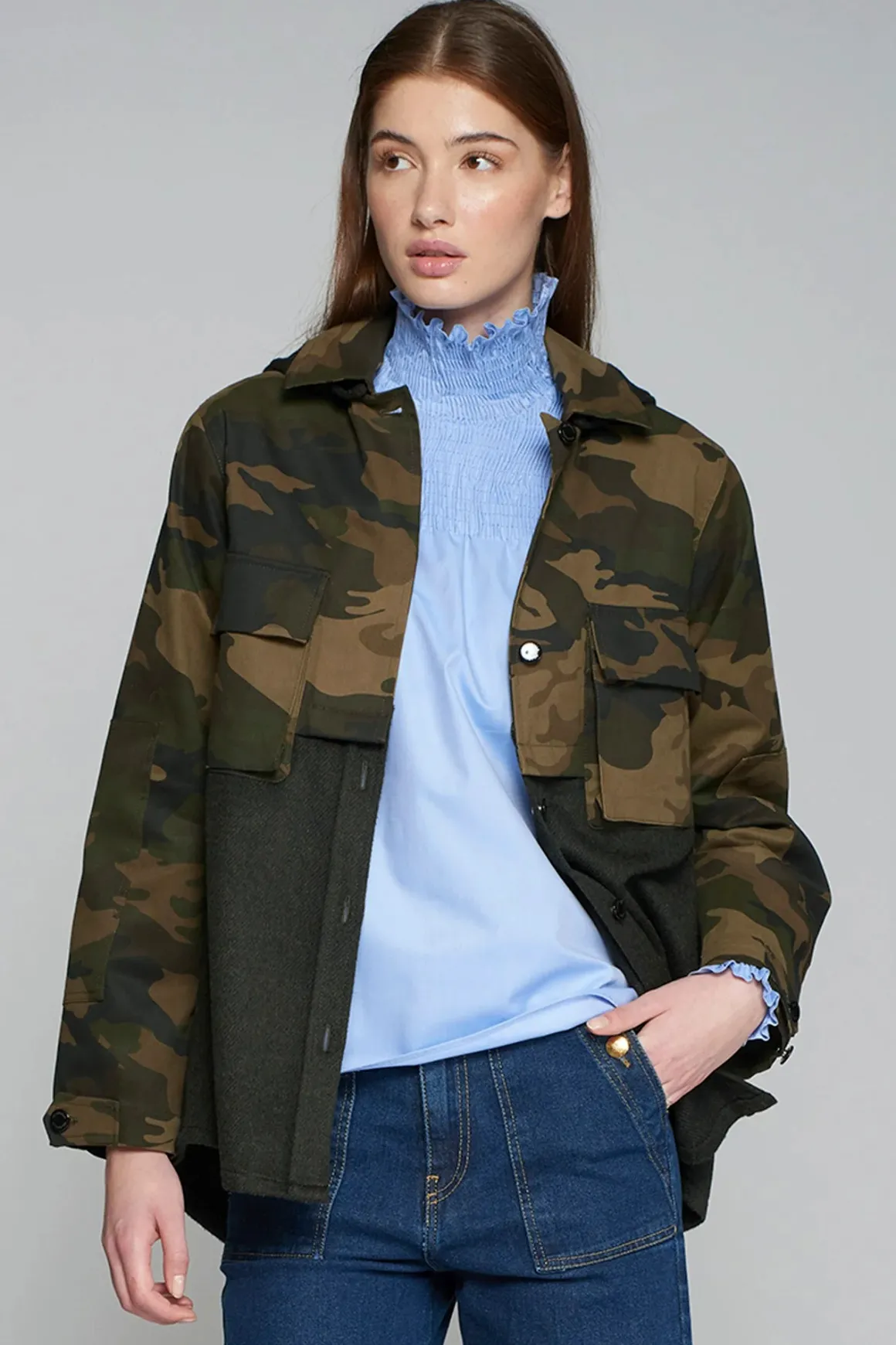 Vilagallo Aggie Camo Jacket