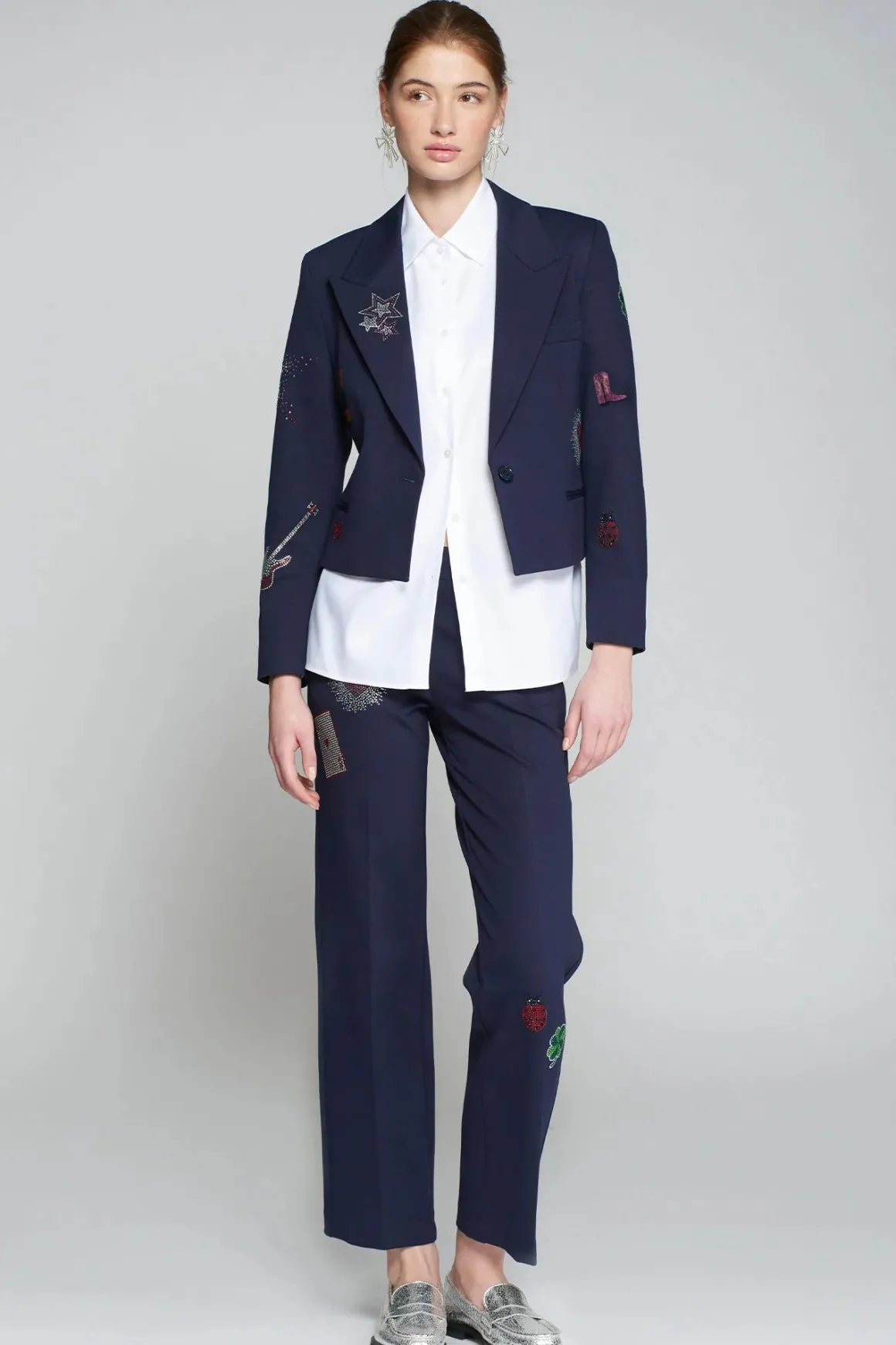 Vilagallo Kimmy Strass Jacket