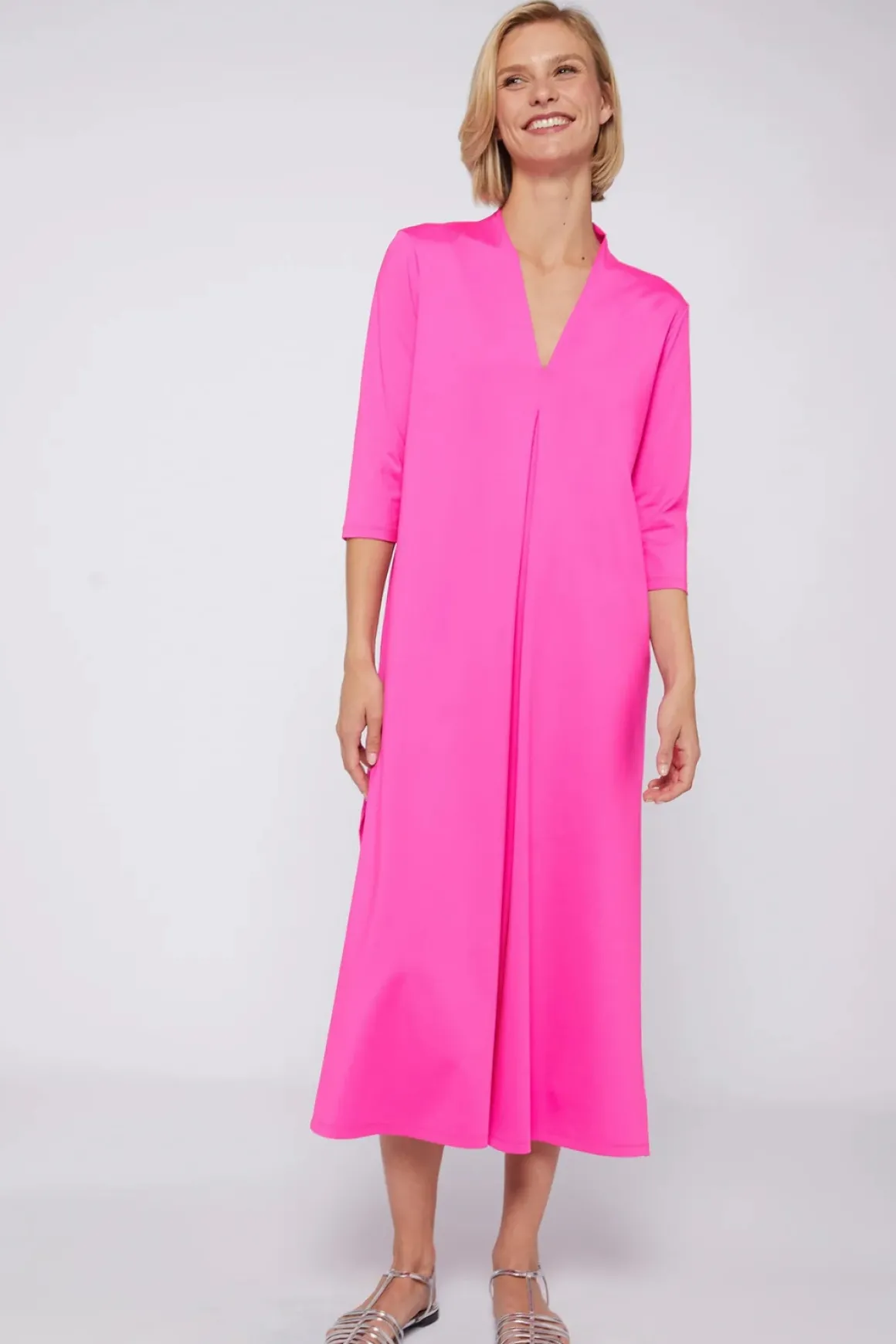 Vilagallo Noam Pink Flour Knit Dress *Final Sale*