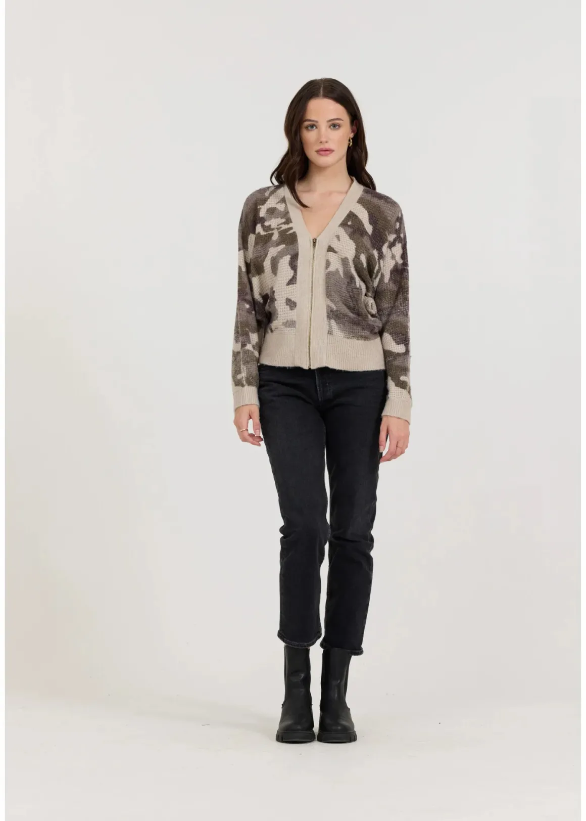 Vintage Havana Camo Zip Up