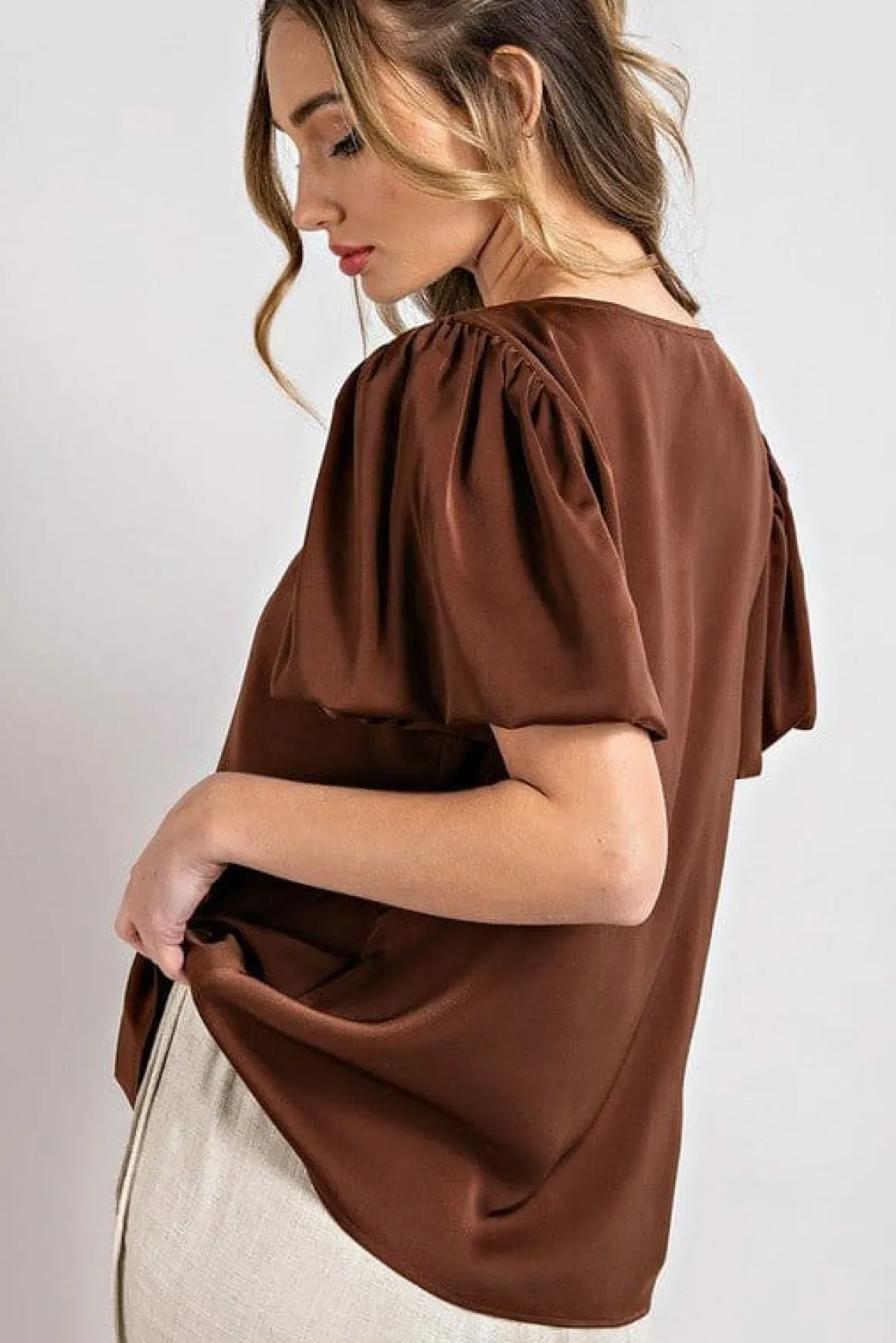 vneck_puff_sleeve_blouse__14.webp V-Neck Puff Sleeve Blouse Top *Online Only*