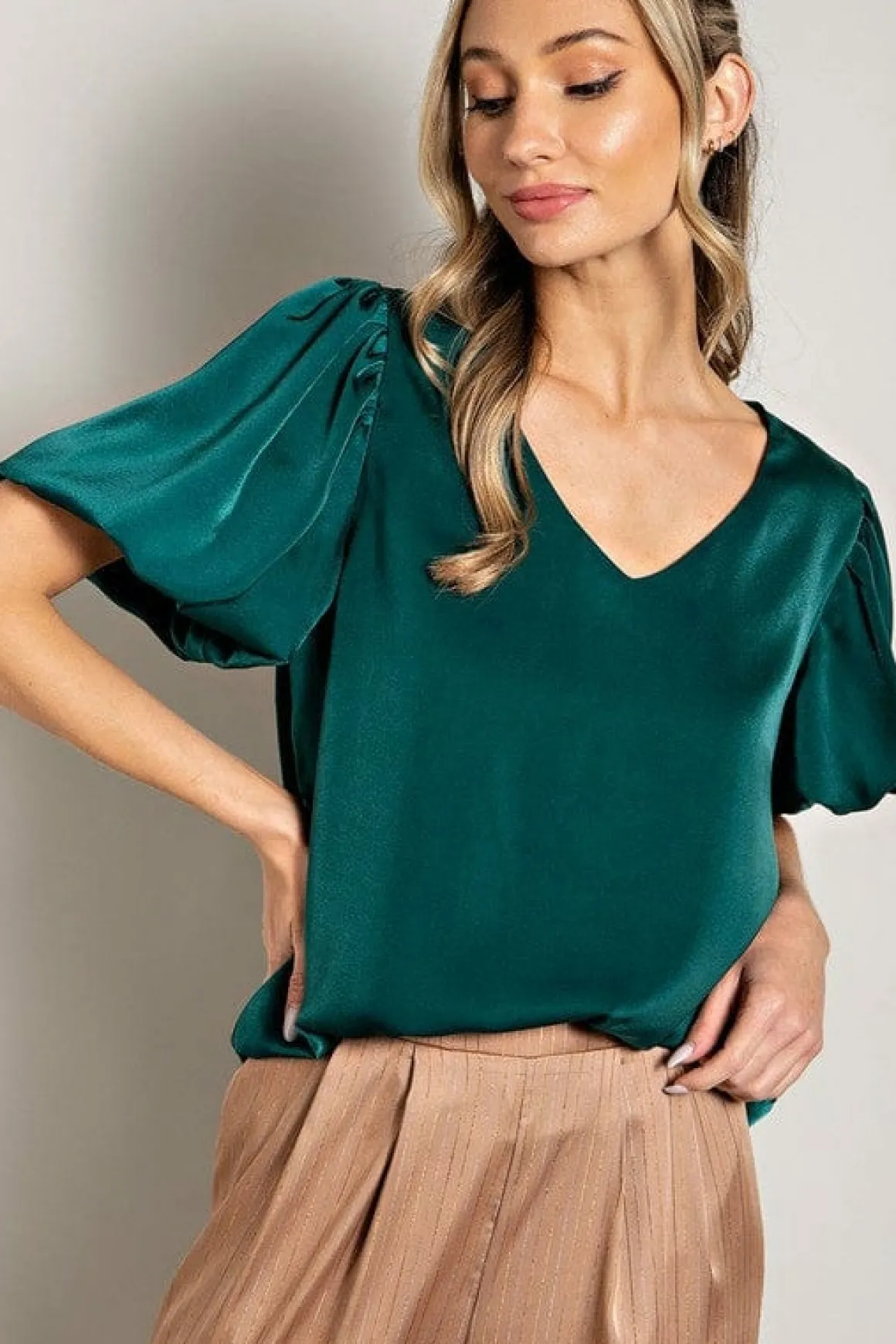 vneck_puff_sleeve_blouse__9.webp V-Neck Puff Sleeve Blouse Top *Online Only*