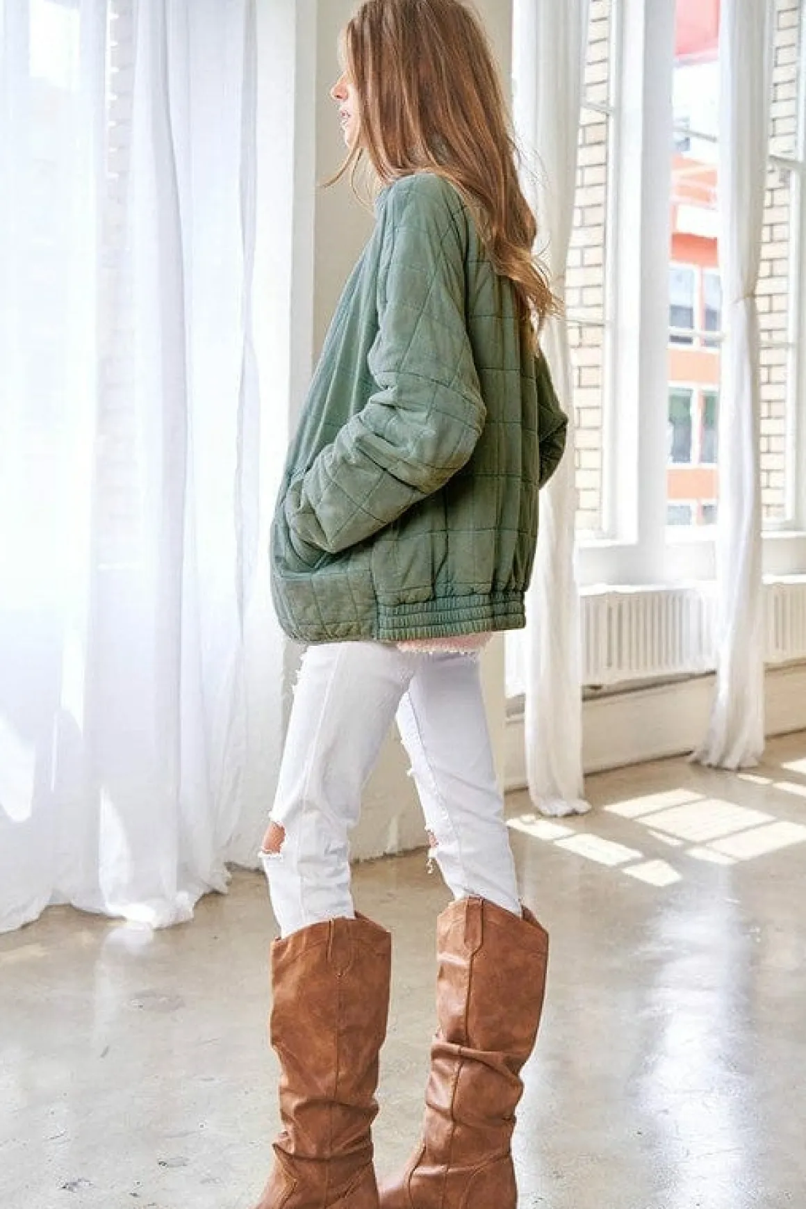 washed_soft_comfy_quiltin_14.webp Washed Soft Comfy Quilting Zip Closure Jacket *Online Only*
