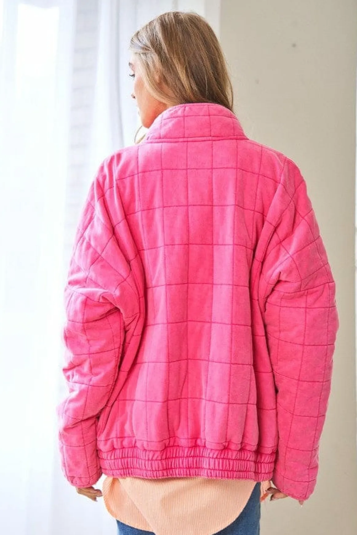 washed_soft_comfy_quiltin_3.webp Washed Soft Comfy Quilting Zip Closure Jacket *Online Only*