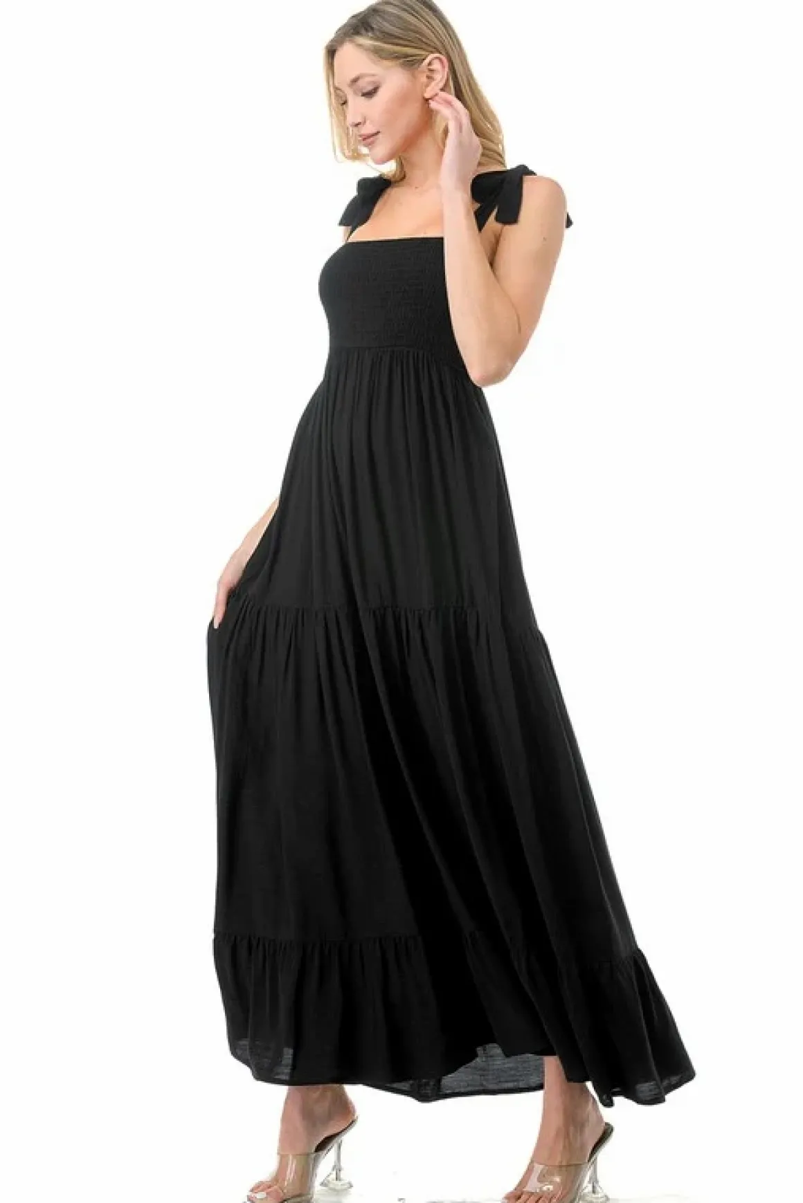 women_smocked_top_with_ti_11.webp Women Smocked Top with Tiered Bottom Maxi Dress *Online Only*