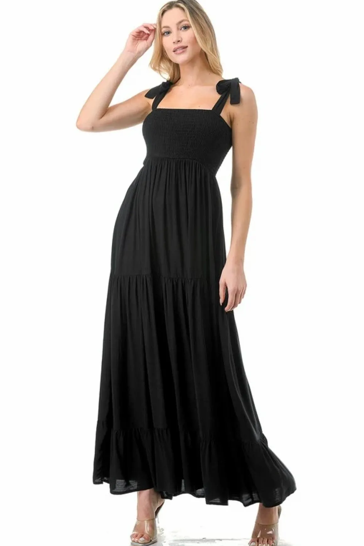 women_smocked_top_with_ti_12.webp Women Smocked Top with Tiered Bottom Maxi Dress *Online Only*