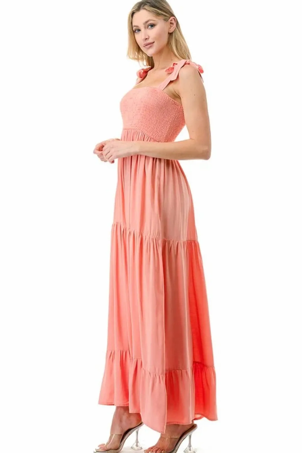 women_smocked_top_with_ti_7.webp Women Smocked Top with Tiered Bottom Maxi Dress *Online Only*