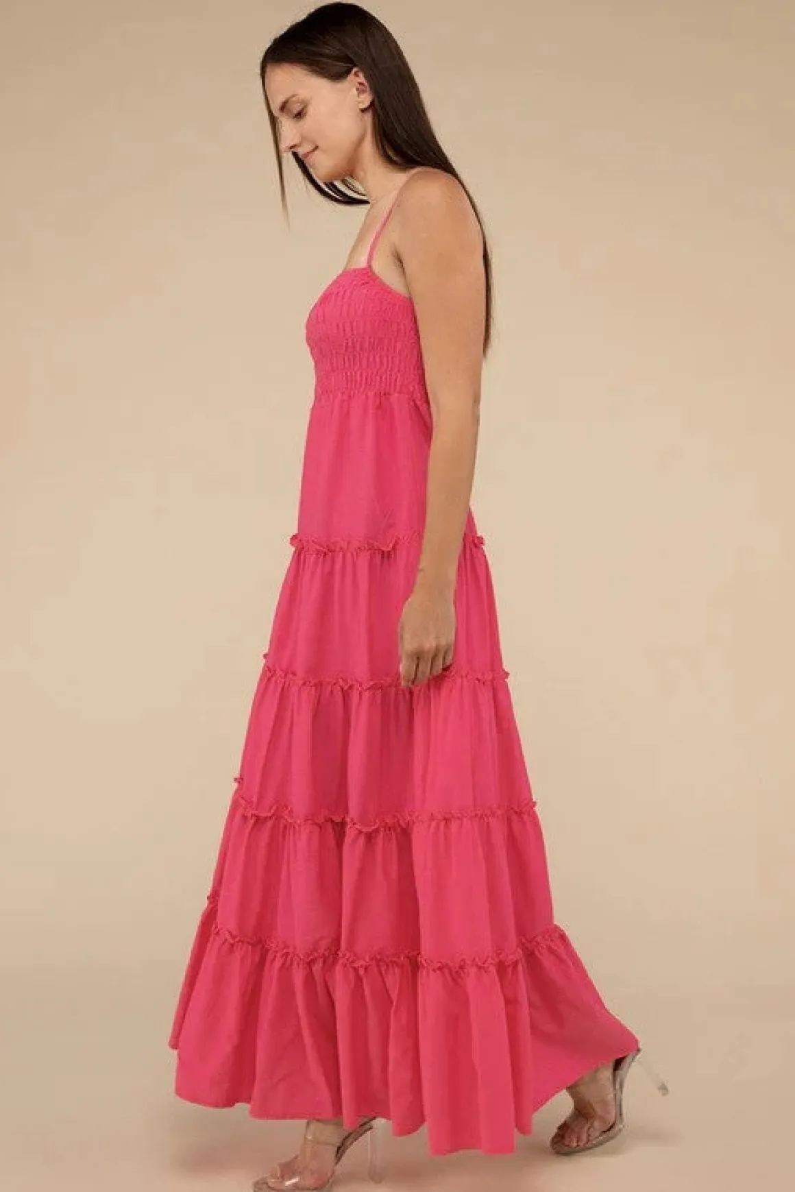 woven_smocked_top_tiered__2.webp Woven Smocked Top Tiered Cami Maxi Dress *Online Only*