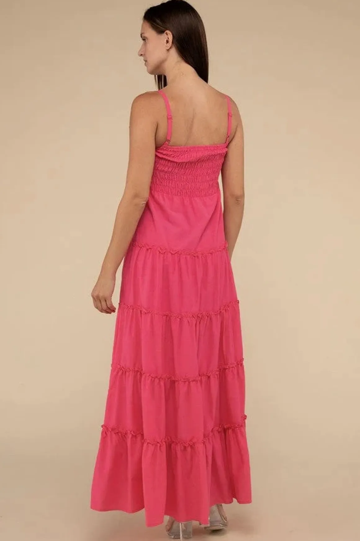 woven_smocked_top_tiered__4.webp Woven Smocked Top Tiered Cami Maxi Dress *Online Only*