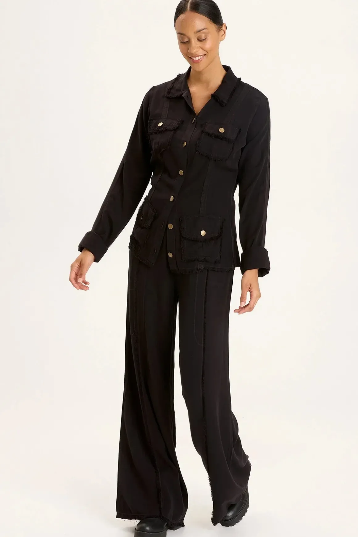 XCVI Twill Beach Trousers