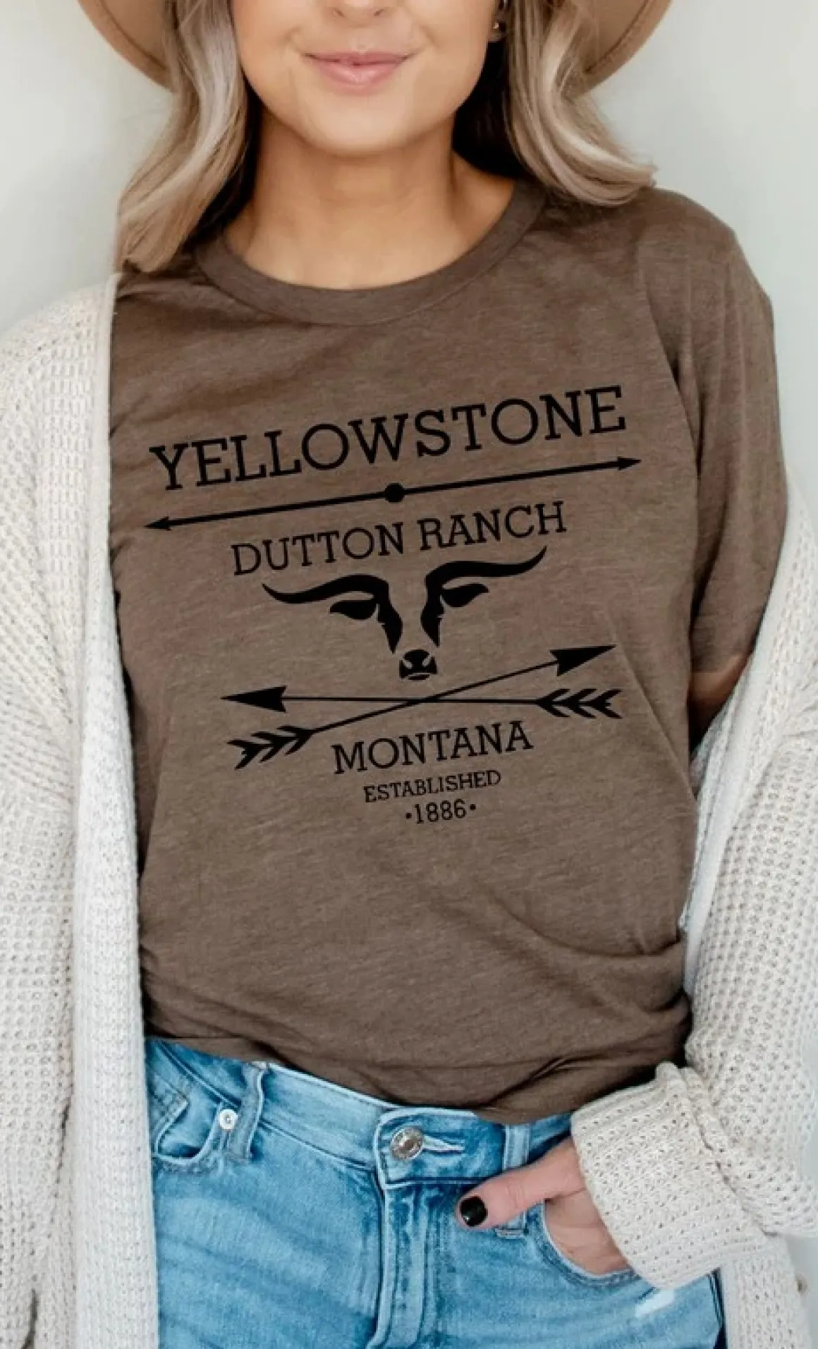 Yellowstone Dutton Ranch Montana Tee *Online Only*
