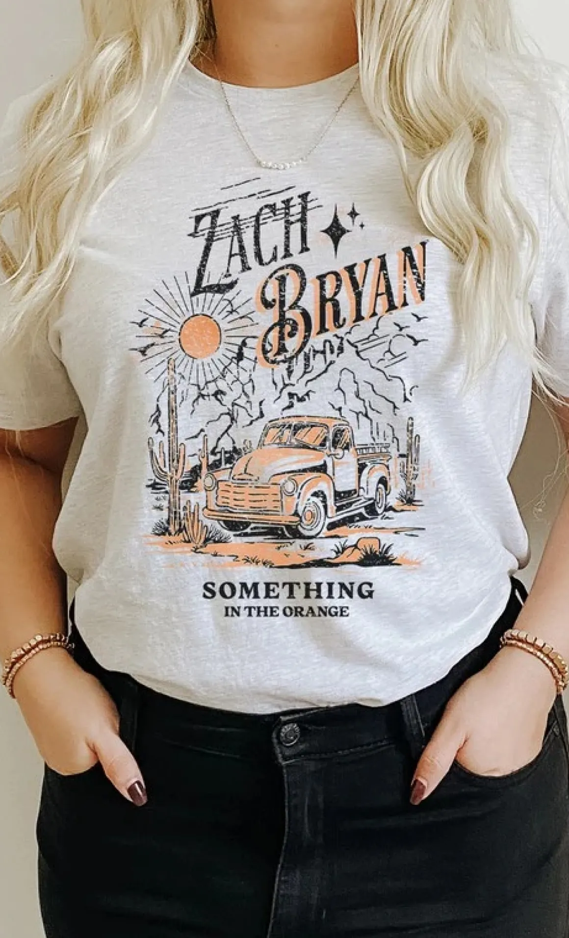 Zach Bryan Something Orange Band Tee *Online Only*